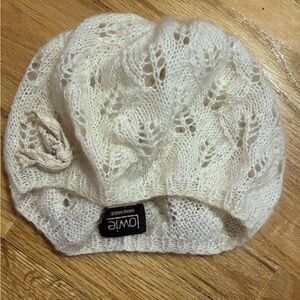 Mohair handmade beanie